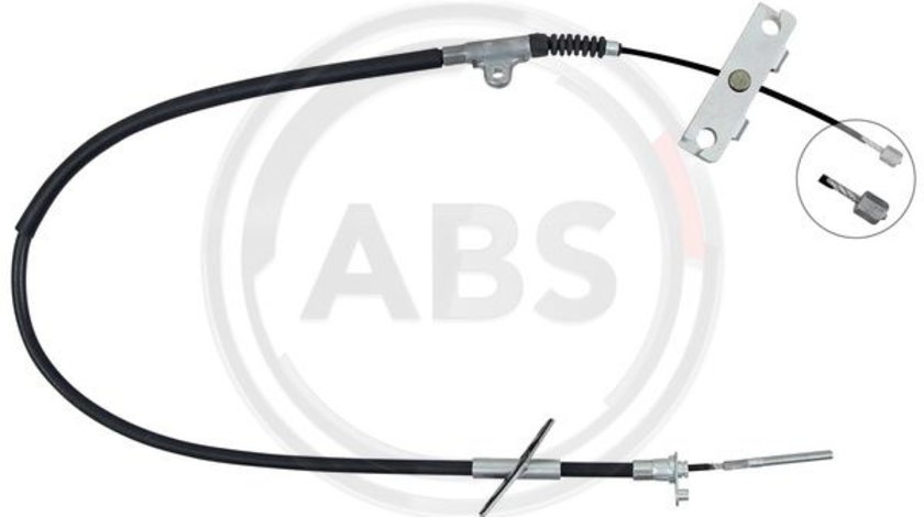 Cablu, frana de parcare fata (K14162 ABS) NISSAN