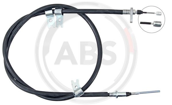Cablu, frana de parcare fata (K14164 ABS) ACURA,HONDA