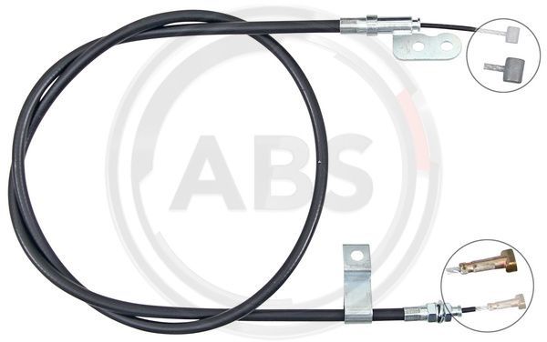 Cablu, frana de parcare fata (K14169 ABS) HYUNDAI
