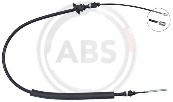 Cablu, frana de parcare fata (K14179 ABS) MAZDA