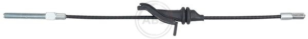 Cablu, frana de parcare fata (K17583 ABS) FORD