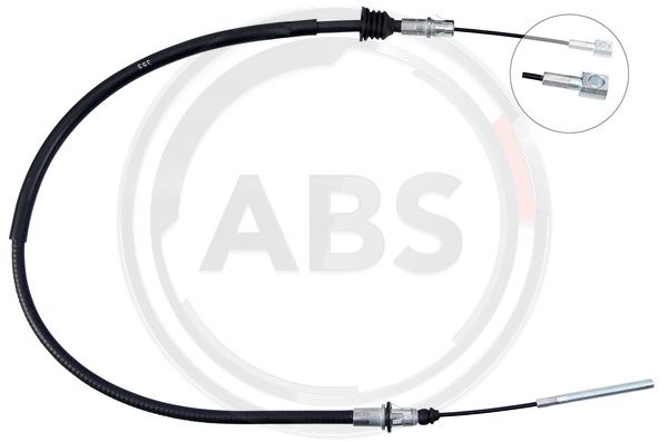 Cablu, frana de parcare fata (K17589 ABS) NISSAN,OPEL,RENAULT,VAUXHALL