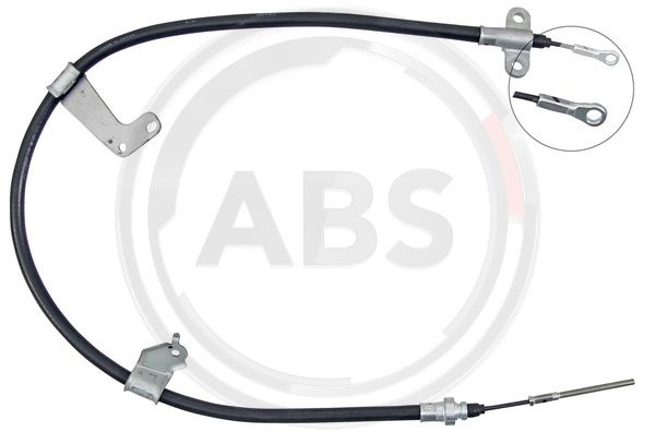 Cablu, frana de parcare fata (K18511 ABS) HONDA