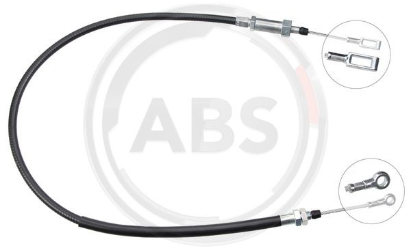 Cablu, frana de parcare fata (K18880 ABS) Citroen,FIAT