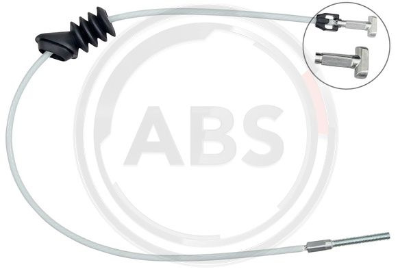 Cablu, frana de parcare fata (K19011 ABS) MITSUBISHI