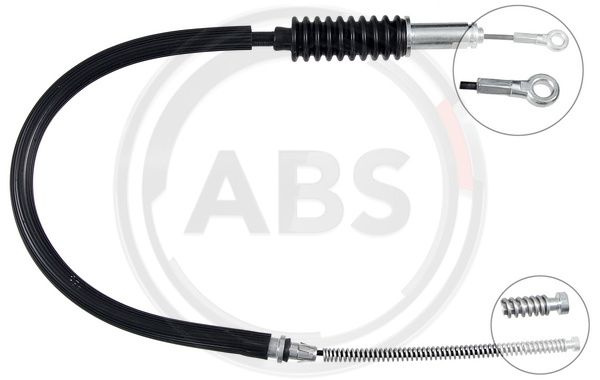 Cablu, frana de parcare fata (K19241 ABS) LAND ROVER
