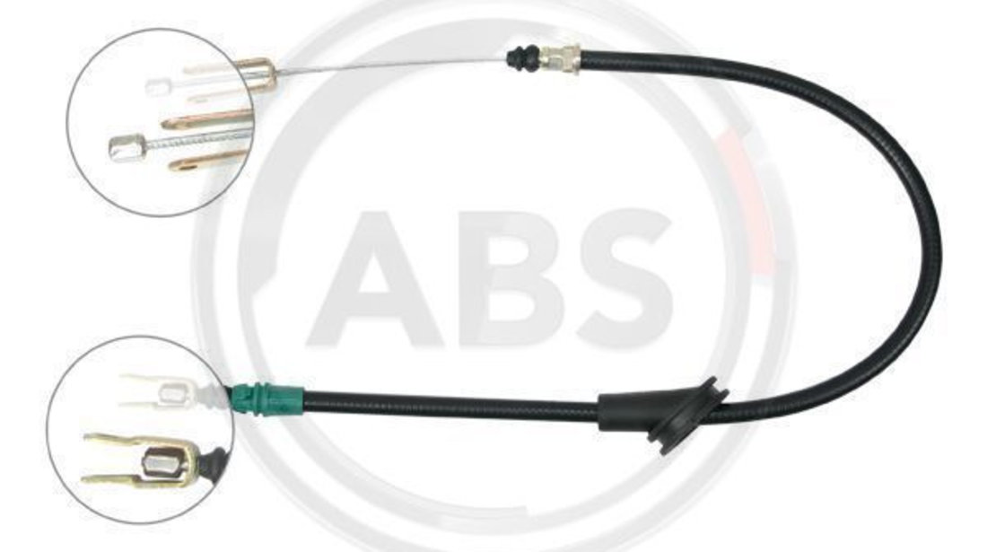 Cablu, frana de parcare fata (K19651 ABS) OPEL,RENAULT,VAUXHALL
