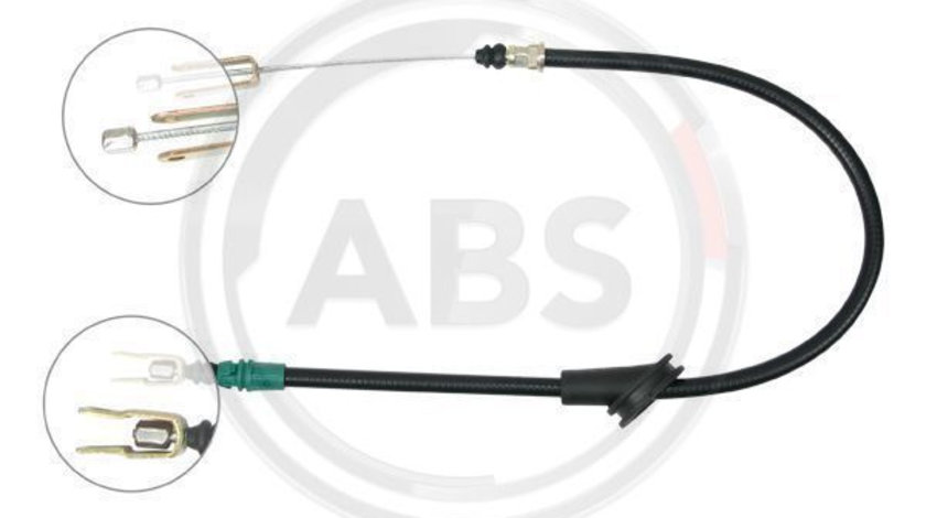Cablu, frana de parcare fata (K19651 ABS) OPEL,RENAULT,VAUXHALL