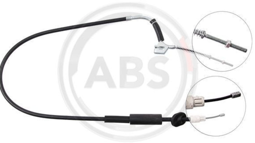 Cablu, frana de parcare fata (K19791 ABS) MERCEDES-BENZ