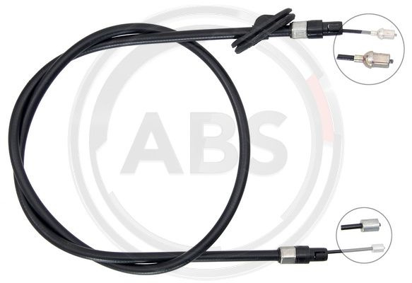 Cablu, frana de parcare fata (K19860 ABS) MERCEDES-BENZ