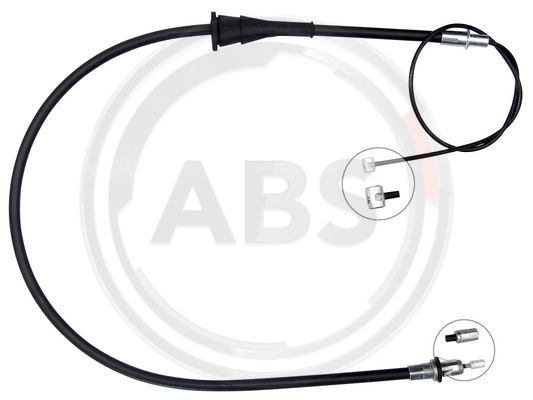 Cablu, frana de parcare fata (K19862 ABS) CHRYSLER,DODGE