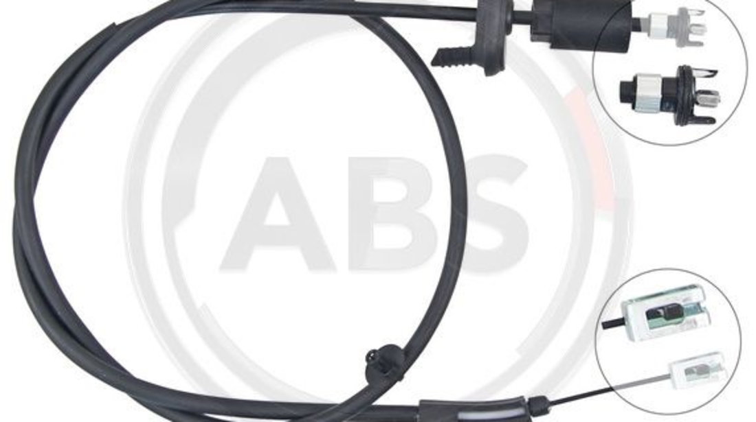 Cablu, frana de parcare fata (K19951 ABS) Citroen,DS