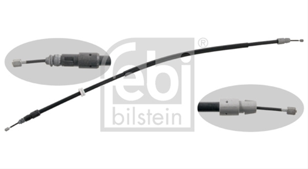 Cablu, Frana De Parcare Febi Bilstein Mercedes-Benz 34908