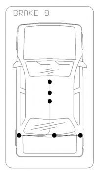 Cablu, frana de parcare FIAT SCUDO caroserie (220L) (1996 - 2006) COFLE 491.5 piesa NOUA