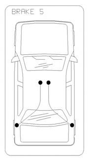 Cablu, frana de parcare FORD FOCUS III (2010 - 2016) COFLE 17.0375 piesa NOUA