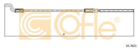 Cablu, frana de parcare FORD GALAXY (WGR) (1995 - 2006) COFLE 10.7621 piesa NOUA