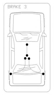 Cablu, frana de parcare FORD S-MAX (WA6) (2006 - 2016) COFLE 11.5495 piesa NOUA