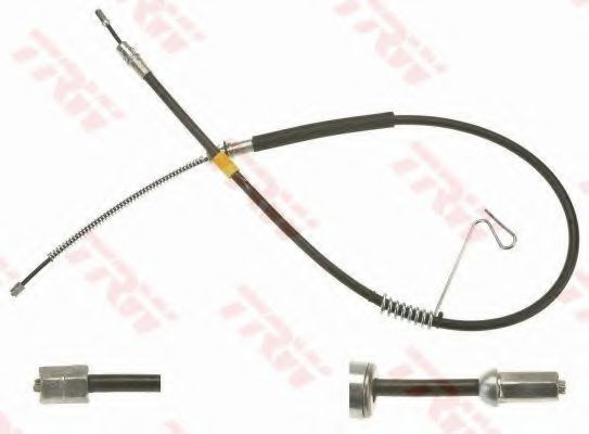 Cablu, frana de parcare FORD TRANSIT caroserie (FA) (2000 - 2006) TRW GCH3000 piesa NOUA