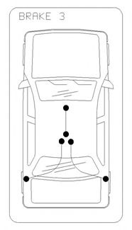 Cablu, frana de parcare IVECO DAILY IV bus (2006 - 2011) COFLE 12.3724 piesa NOUA