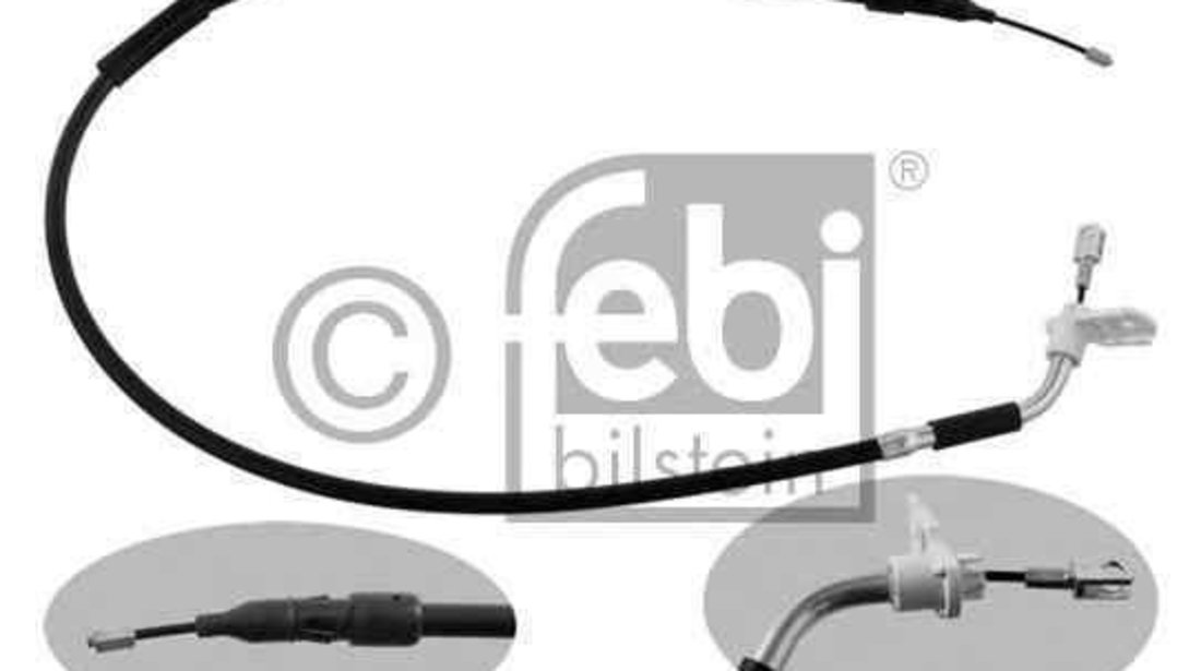 Cablu, frana de parcare MERCEDES-BENZ A-CLASS (W169) FEBI BILSTEIN 34909