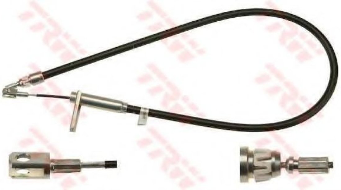 Cablu, frana de parcare MERCEDES C-CLASS (W203) (2000 - 2007) TRW GCH2597 piesa NOUA