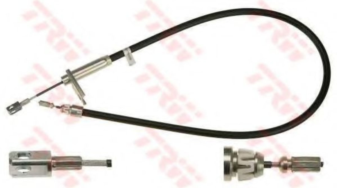 Cablu, frana de parcare MERCEDES C-CLASS (W203) (2000 - 2007) TRW GCH2596 piesa NOUA