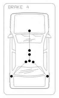 Cablu, frana de parcare MERCEDES C-CLASS (W204) (2007 - 2014) COFLE 10.9464 piesa NOUA