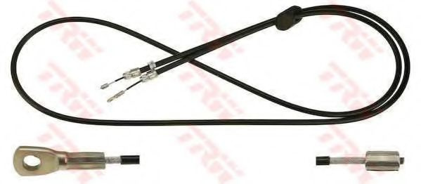 Cablu, frana de parcare MERCEDES CLK (C209) (2002 - 2009) TRW GCH2595 piesa NOUA