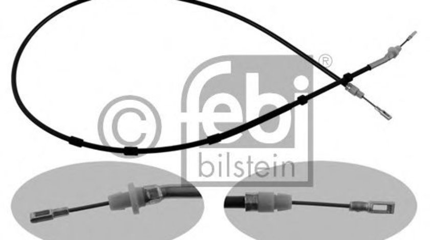 Cablu, frana de parcare MERCEDES M-CLASS (W163) (1998 - 2005) FEBI BILSTEIN 34394 piesa NOUA