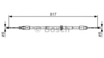 Cablu, frana de parcare MERCEDES M-CLASS (W164) (2...