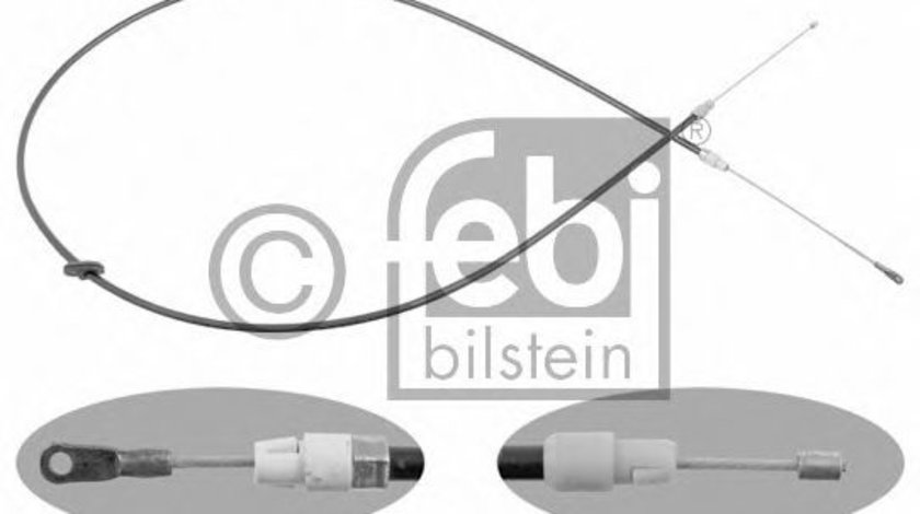 Cablu, frana de parcare MERCEDES S-CLASS (W220) (1998 - 2005) FEBI BILSTEIN 26470 piesa NOUA