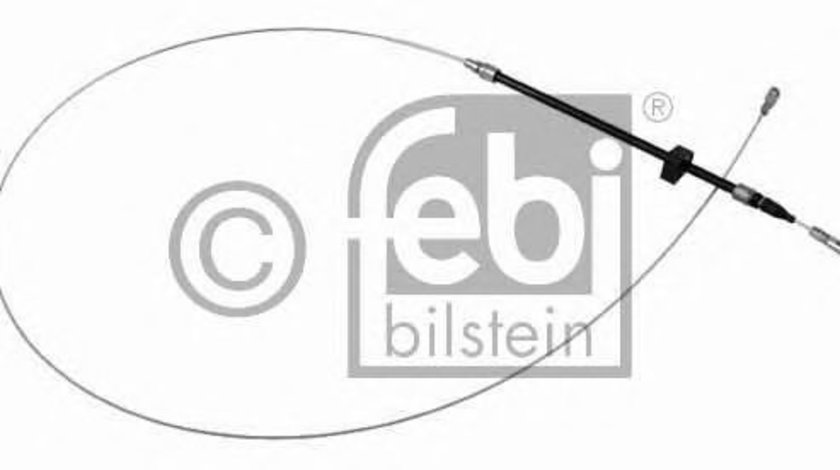 Cablu, frana de parcare MERCEDES SPRINTER 2-t caroserie (901, 902) (1995 - 2006) FEBI BILSTEIN 23972 piesa NOUA