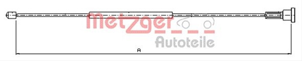 Cablu Frana De Parcare Metzger Opel 11.5757