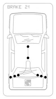 Cablu, frana de parcare OPEL ASTRA F Combi (51, 52) (1991 - 1998) COFLE 11.5932 piesa NOUA