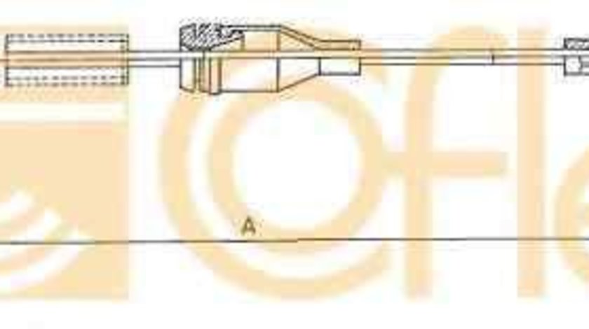 Cablu, frana de parcare OPEL CORSA A hatchback (93_, 94_, 98_, 99_) ADRIAUTO AD330260