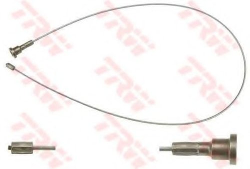 Cablu, frana de parcare OPEL CORSA C (F08, F68) (2000 - 2009) TRW GCH2623 piesa NOUA