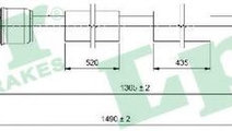 Cablu, frana de parcare OPEL VIVARO caroserie (F7)...