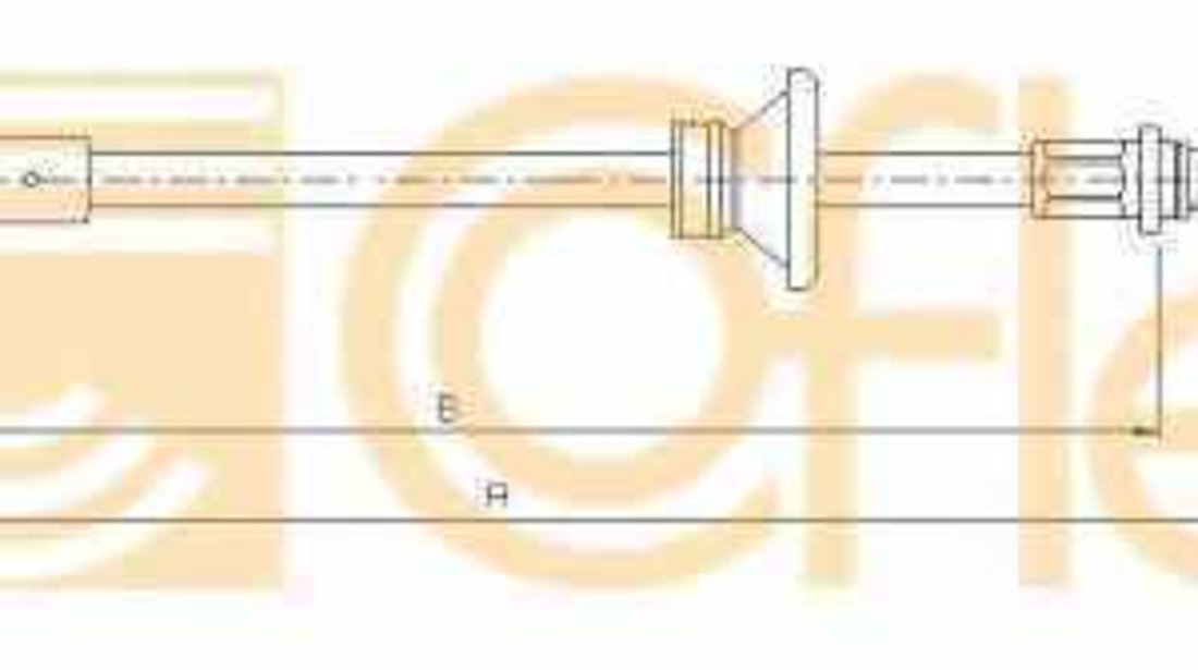 Cablu frana de parcare OPEL VIVARO caroserie F7 ADRIAUTO AD412591