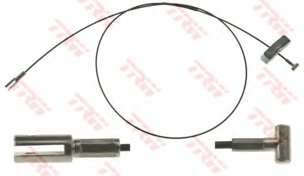 Cablu, frana de parcare OPEL VIVARO combi (J7) (2001 - 2014) TRW GCH533 piesa NOUA