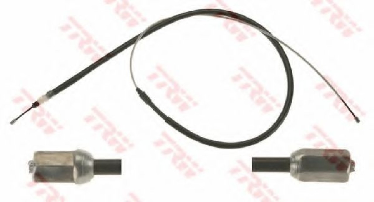 Cablu, frana de parcare PEUGEOT 207 SW (WK) (2007 - 2016) TRW GCH498 piesa NOUA