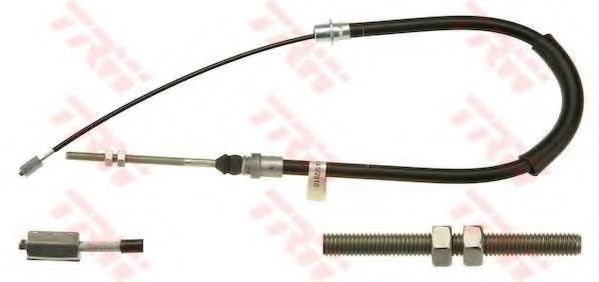 Cablu, frana de parcare PEUGEOT 607 (9D, 9U) (2000 - 2016) TRW GCH2526 piesa NOUA