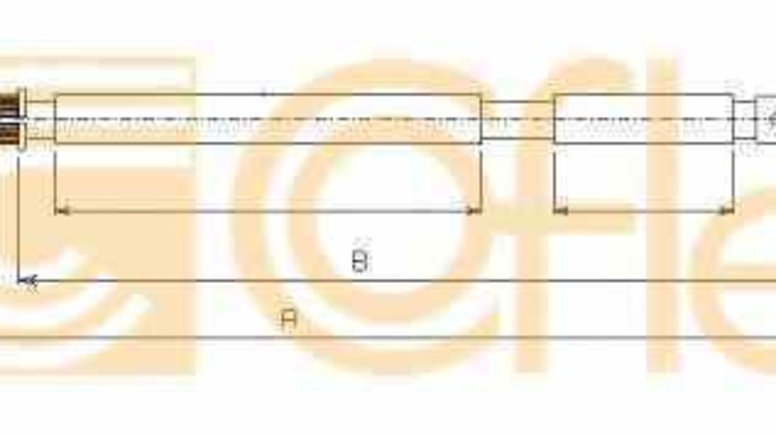 Cablu frana de parcare PEUGEOT 806 221 ADRIAUTO AD112091