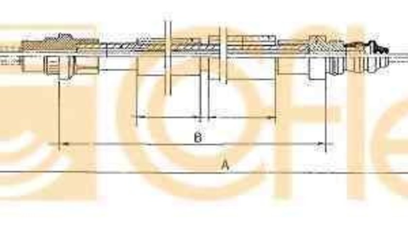 Cablu, frana de parcare RENAULT 9 (L42_) ADRIAUTO AD410221