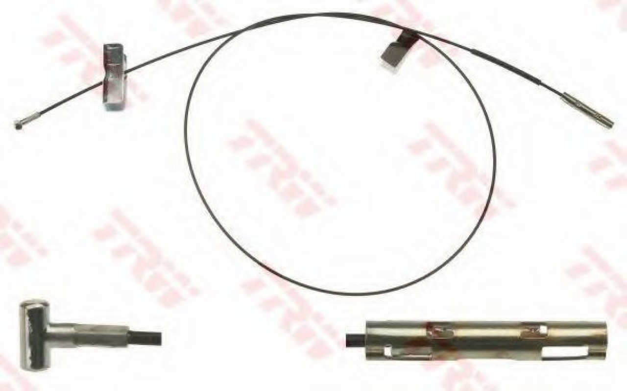 Cablu, frana de parcare RENAULT TRAFIC II platou / sasiu (EL) (2001 - 2014) TRW GCH254 piesa NOUA