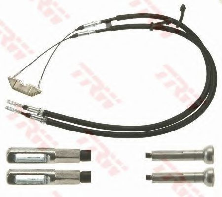 Cablu, frana de parcare SAAB 9-5 Combi (YS3E) (1998 - 2009) TRW GCH287 piesa NOUA