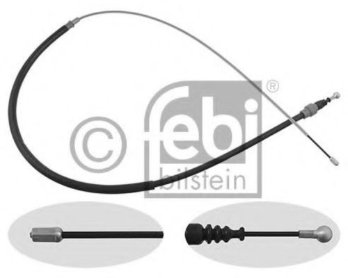 Cablu, frana de parcare SEAT ALTEA (5P1) (2004 - 2016) FEBI BILSTEIN 24412 piesa NOUA