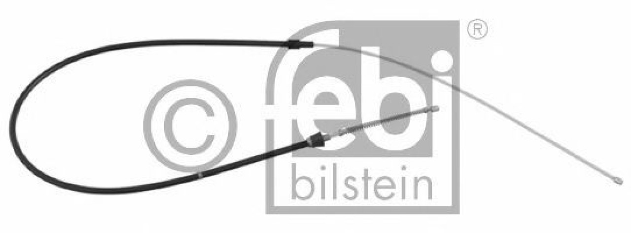 Cablu, frana de parcare SEAT IBIZA IV (6L1) (2002 - 2009) FEBI BILSTEIN 24520 piesa NOUA