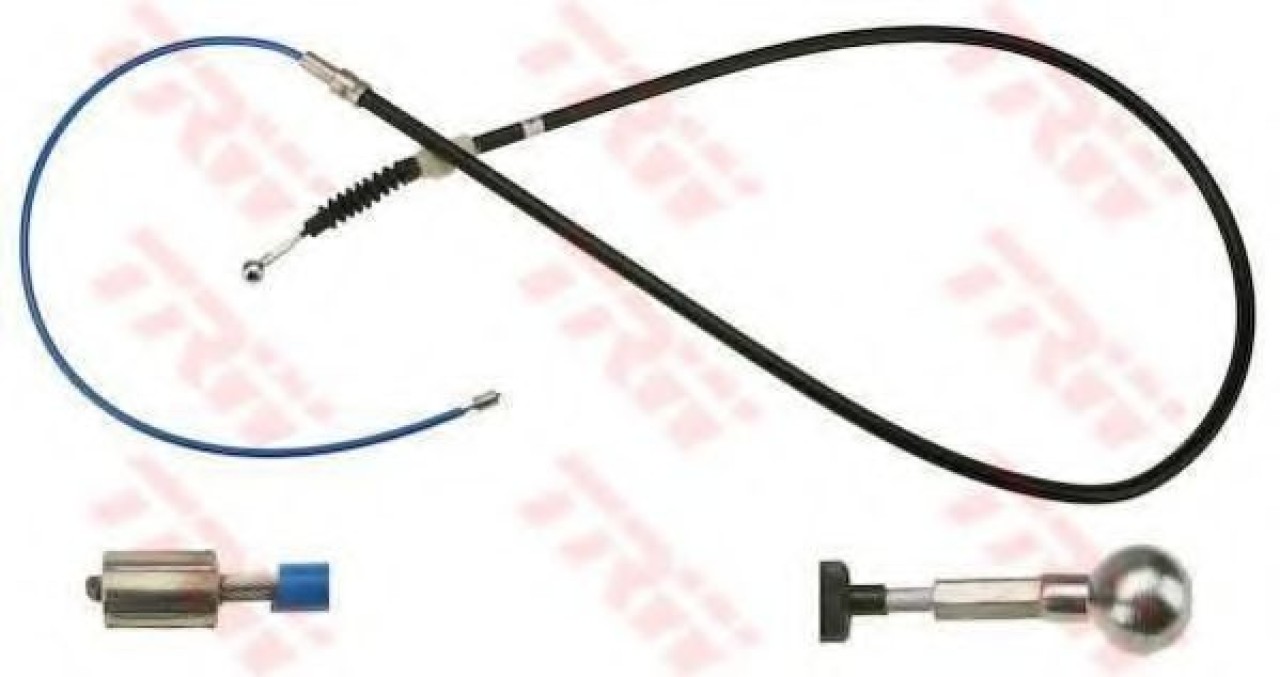 Cablu, frana de parcare SKODA FABIA II (2006 - 2014) TRW GCH2602 piesa NOUA
