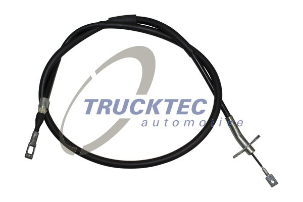 Cablu, frana de parcare spate (0235386 TRUCKTEC) MERCEDES-BENZ