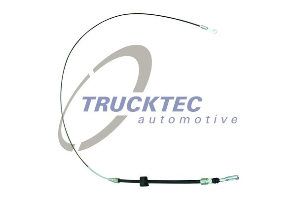 Cablu, frana de parcare spate (0235402 TRUCKTEC) MERCEDES-BENZ,VW